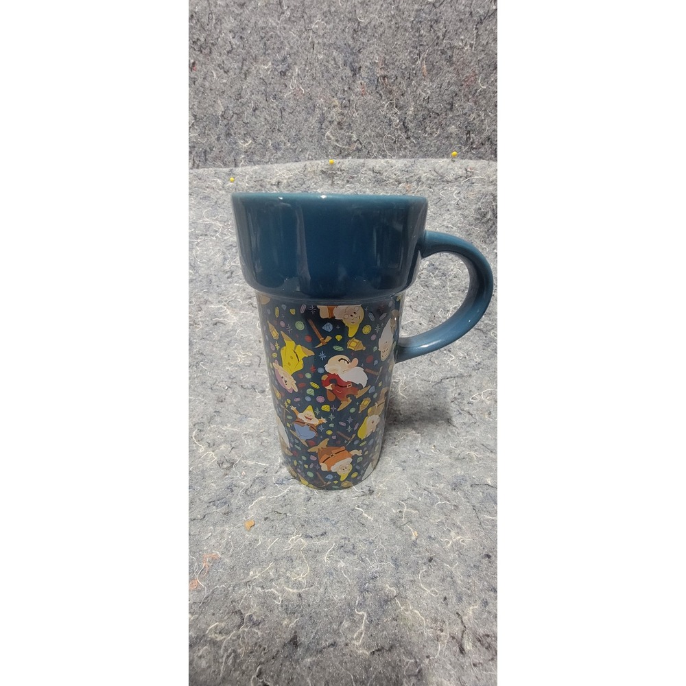 Disney Teal Coffee Tea‎ 7 Drwarfs Mug